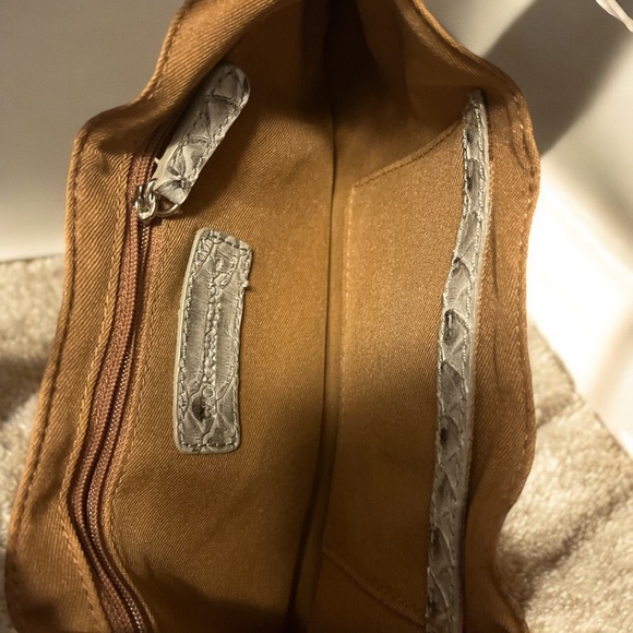 Snakeskin Small Clutch/Bag - Picture 4 of 7